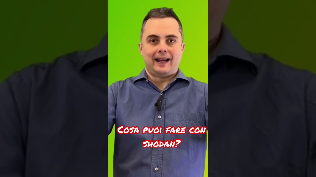 RETI INFORMATICHE: cosa puoi fare con Shodan