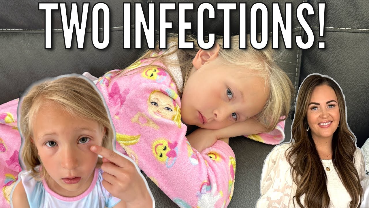 Slammed with An Eye AND Stomach Infection! | Mom Cares for 7-Year Old Before Mother's Day