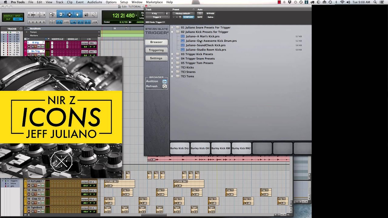 That Sound : Creative Tutorial : ICONS Nir Z & Jeff Juliano + Future Drums