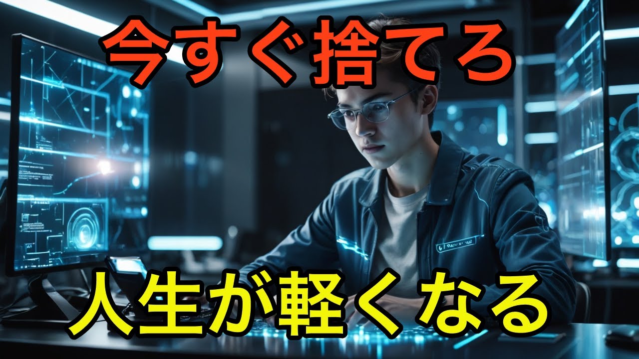 【すぐ不要】成功者が捨てるもの15選【人生の断捨離】