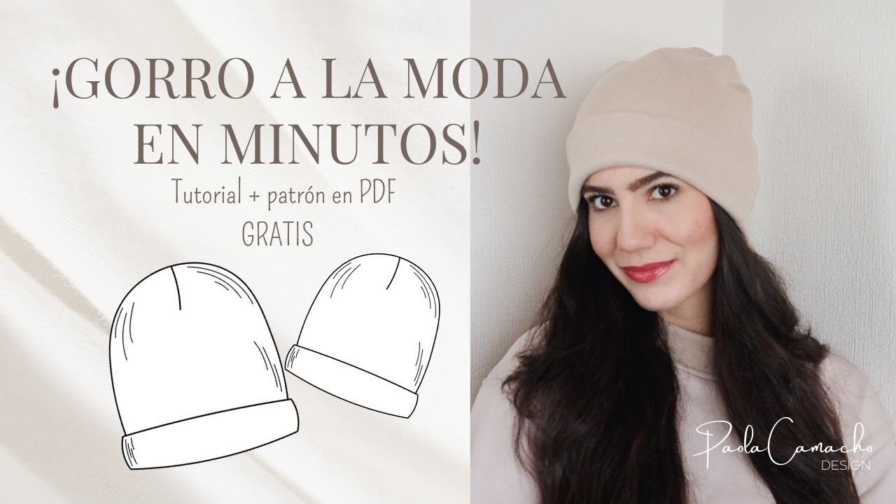 Tutorial de gorro: Crea un accesorio moderno en minutos