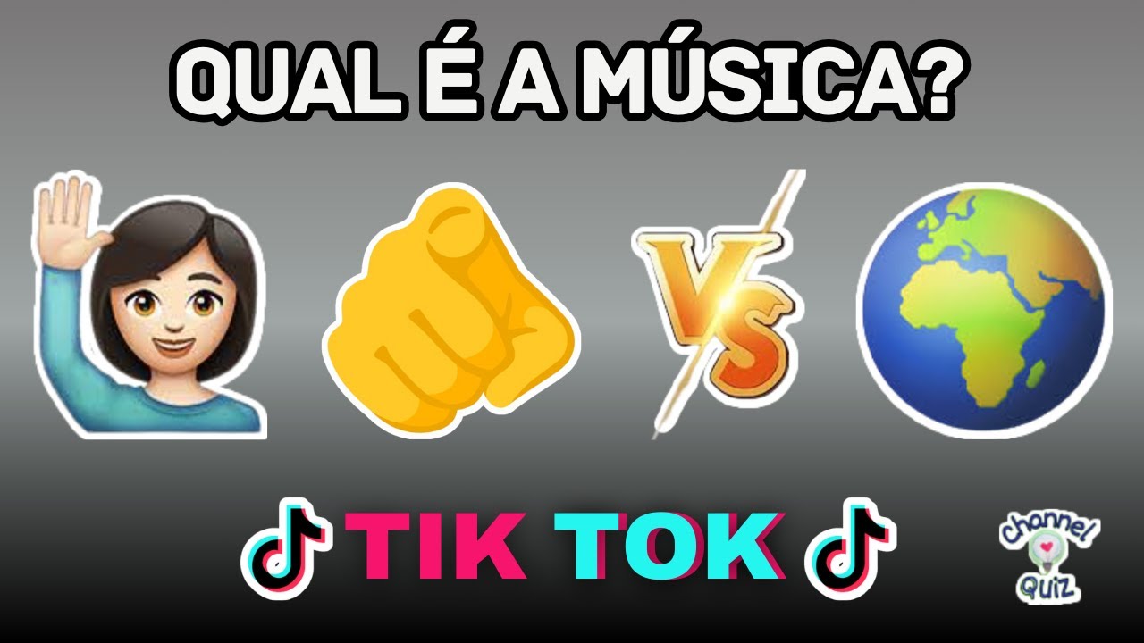 🎵ADIVINHE A MÚSICA DO TIK TOK PELO EMOJI #28 🎶Desafio Musical