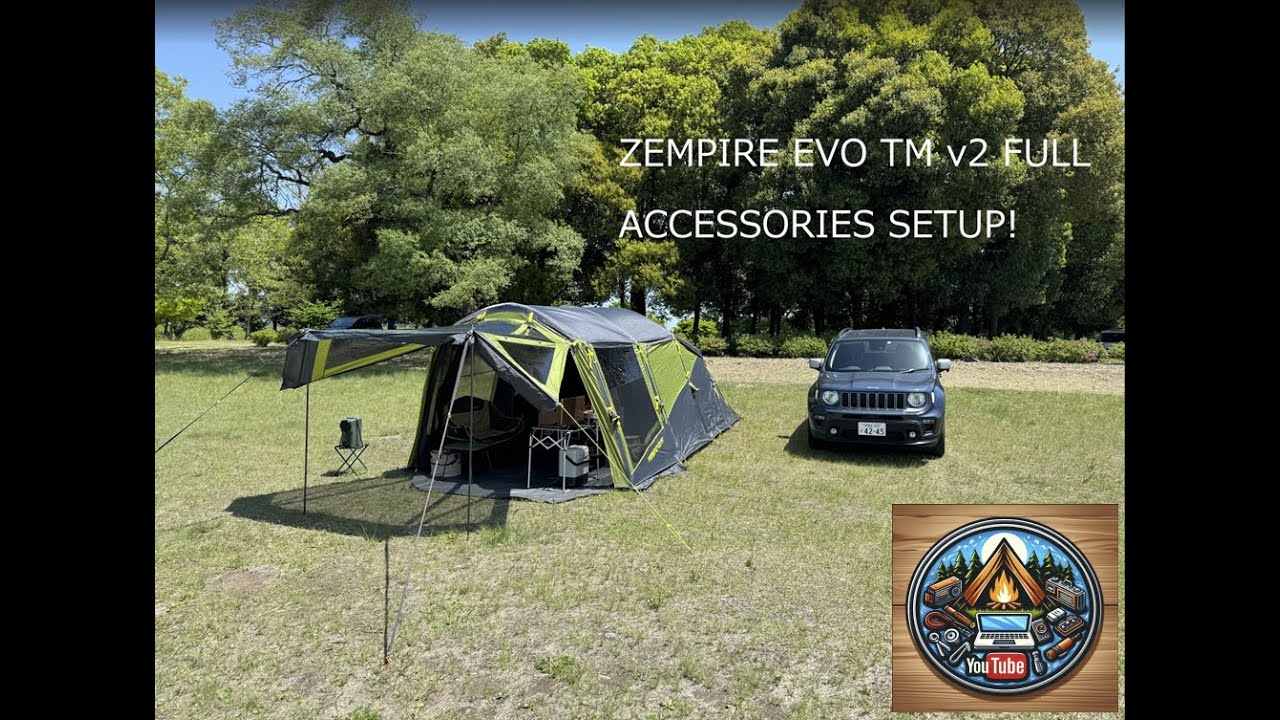 2 nights, 3 days with the mighty Zempire Evo TM v2. Full accessories.