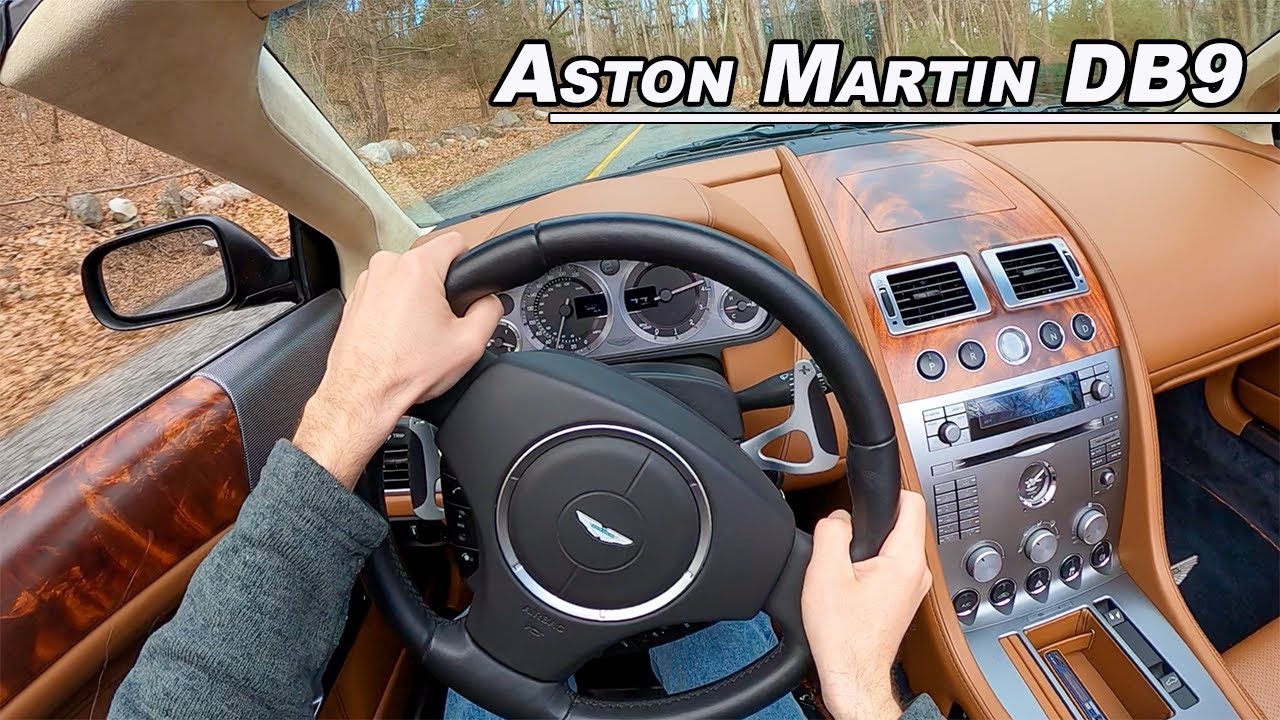 Aston Martin DB9 Volante 2007 года — кабриолет с двигателем V12, который вам стоит услышать (бина...