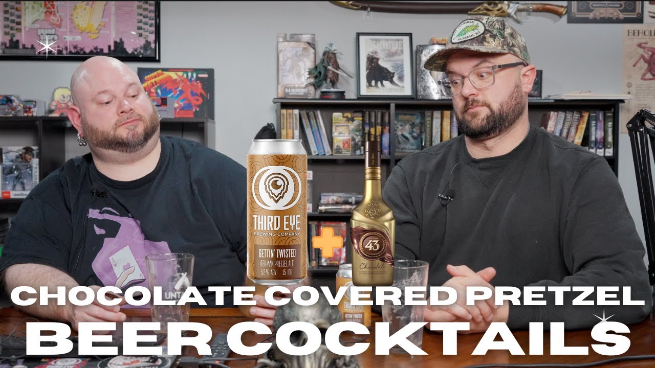 Chocolate Covered Pretzel Beer Cocktail | Mixing Beer & Liquor