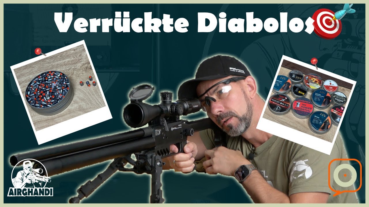 Verrückte Diabolos im Test mit ballistischer Gelatine