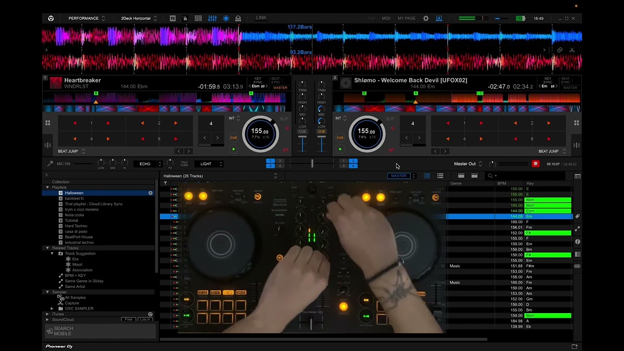 HARD TECHNO SET 155 BPM