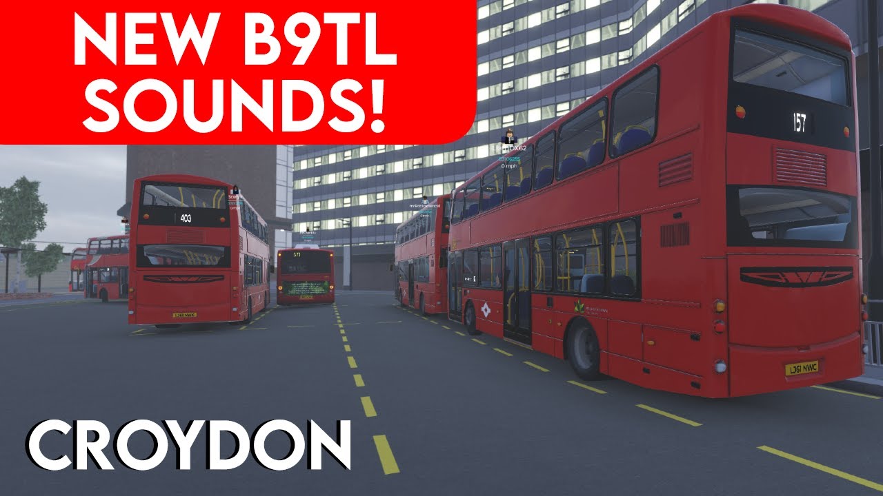 Roblox Croydon 1.3.1 | NEW B9TL Gemini 2 sounds!
