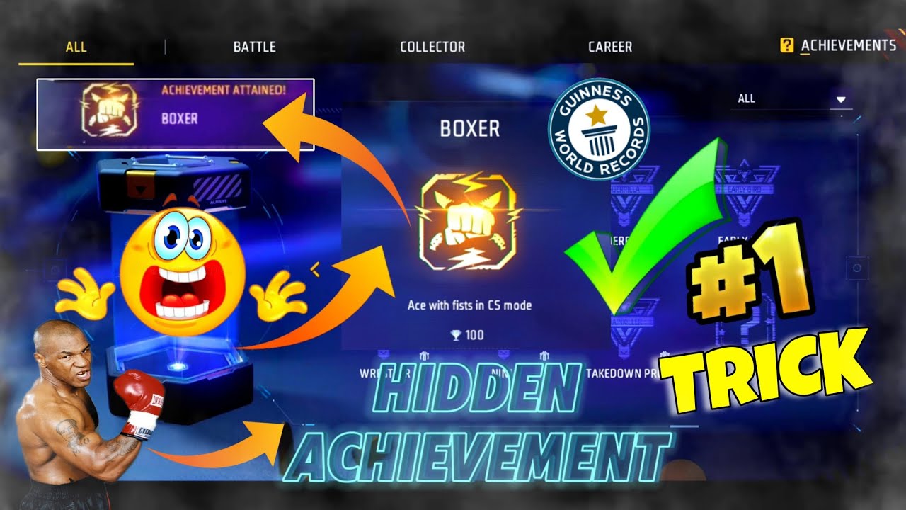HOW TO COMPLETE BOXER ACHIEVEMENT IN 3 MINUTE ❓😮 ||