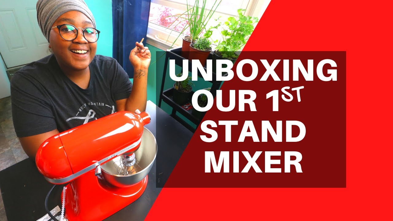We FINALLY got a KitchenAid Mixer | Unboxing