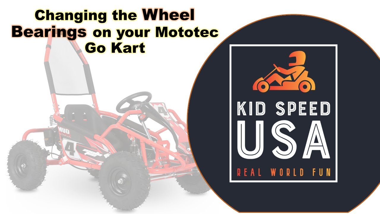 How to Change the Wheel Bearings on your Mototec Mud Monster 98cc Go Kart