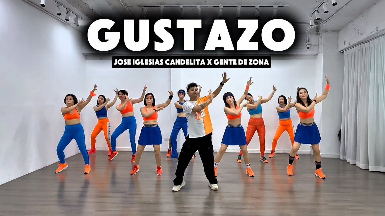 Gustazo - Jose Iglesias Candelita x Gente de Zona | Zumba Fitness | Happy Mehra Choreo