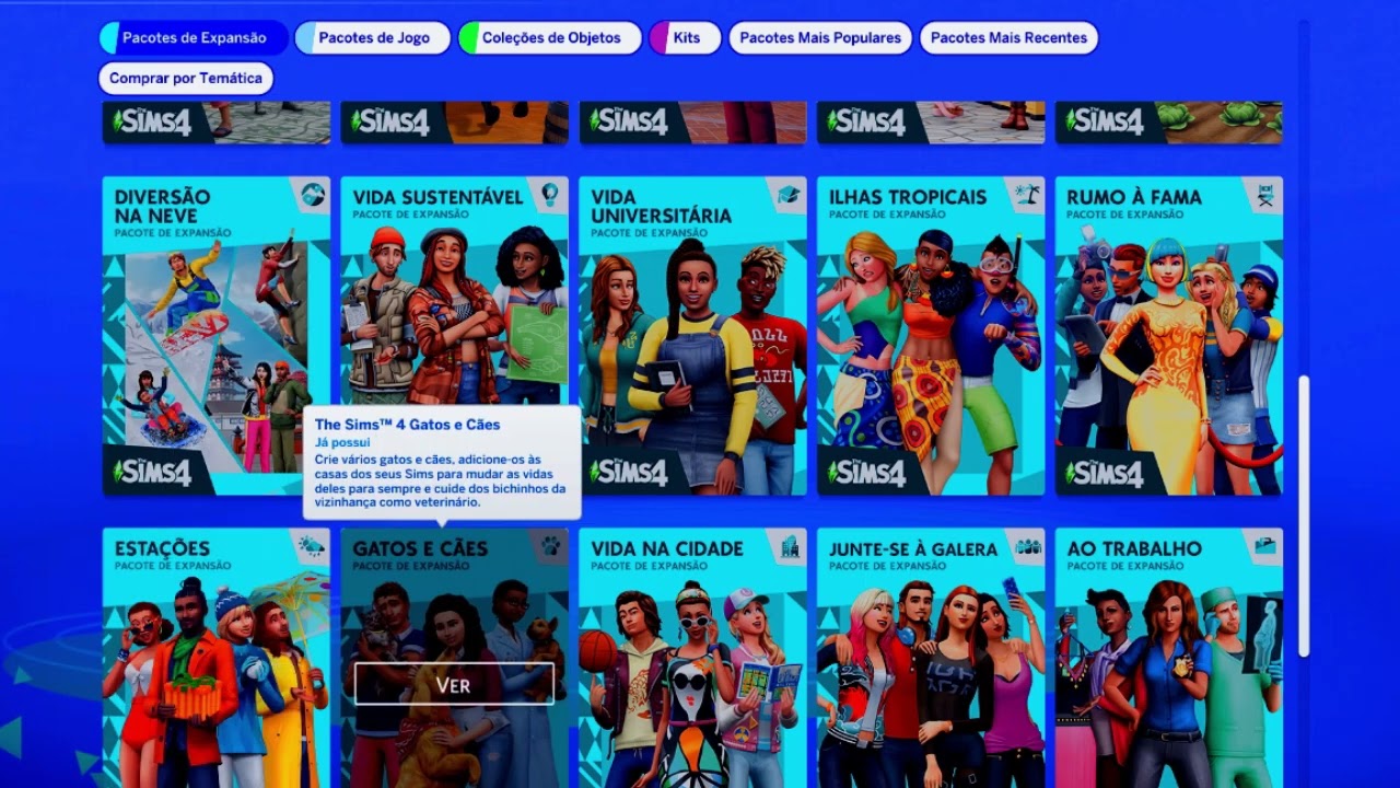 COMO RECUPERAR TODAS AS EXPANSÕES NO THE SIMS 4 #thesims4