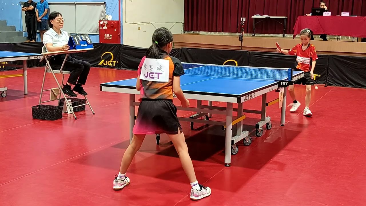 20250928 第二屆Jet盃 五女團賽預賽  璇 v.s.嘉北國小 李0霓 0：3 敗