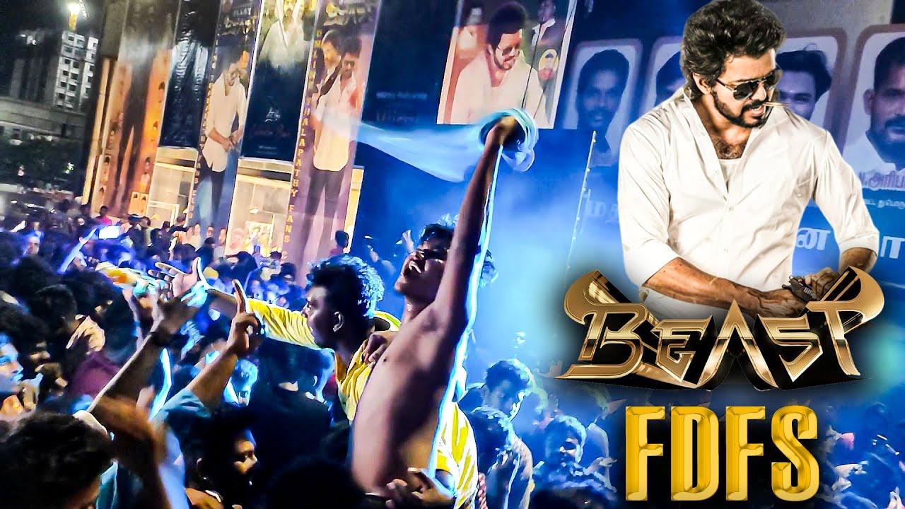 🔴 LIVE : BEAST FDFS Celebrations 🔥 - Thalapathy Vijay | Fans Theatre Response | Rohini | Tamilnadu