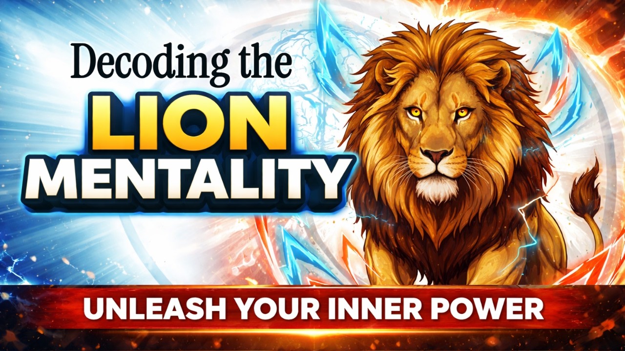 Decoding the Lion Mentality | How to Think, Act & Win Like a Lion | Powerful Motivation