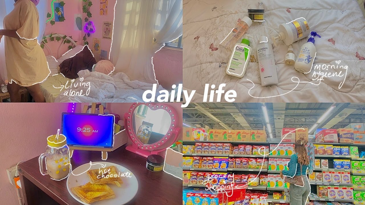 a day in my life | life of a Nigerian girl | living alone diaries ⛅️ aesthetic vlog