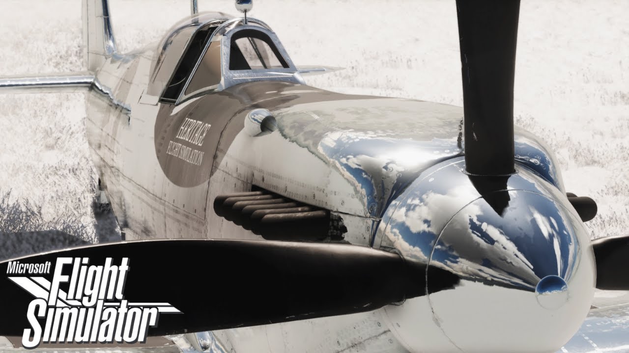 Microsoft Flight Simulator | Spitfire MKIX | Low and Fast: Flying Through Valleys | Canada
