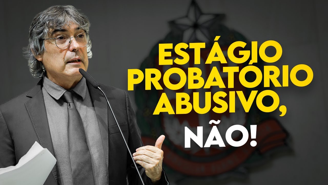 🚨 ESTÁGIO PROBATÓRIO ABUSIVO, NÃO!