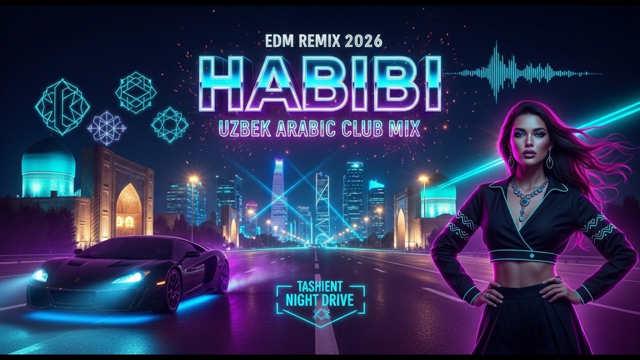 Uzbek Arabic Club Mix - Habibi EDM Remix 2026 | Top Performance