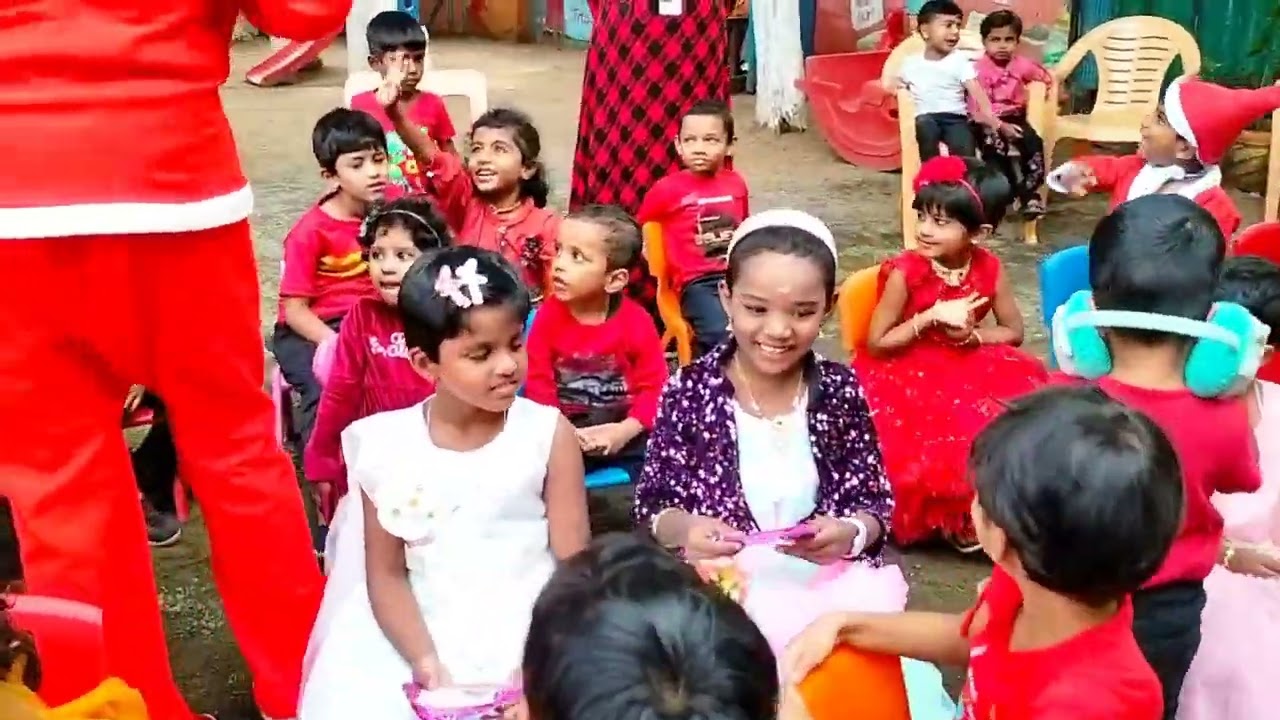 CHRISTMAS🎅🎄☃️& NEW YEAR 🎊 Celebration.#tinyparkkidsplayschool#heavenlyplace#funactivity#happyday
