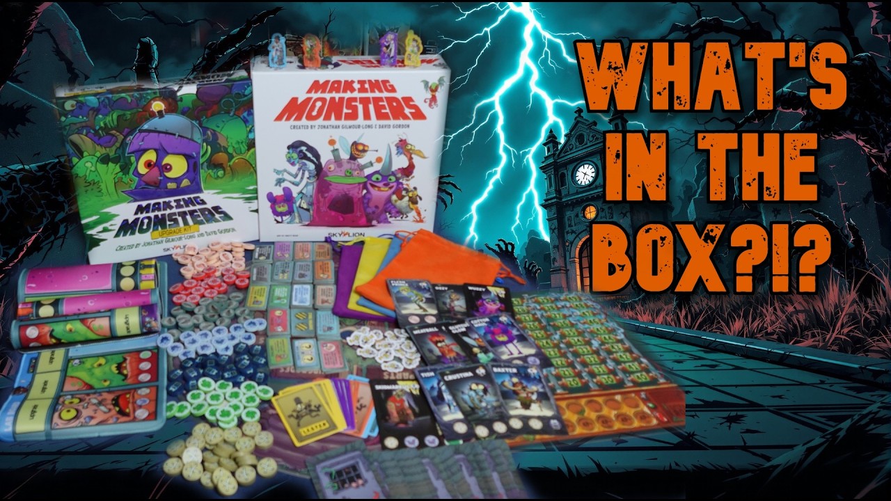 Crowdfunding Done Right || Making Monsters Unboxing