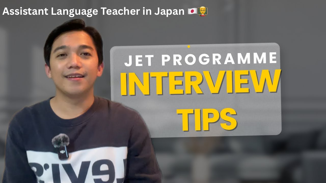 How I Passed the JET Programme Interview | What They REALLY Look For