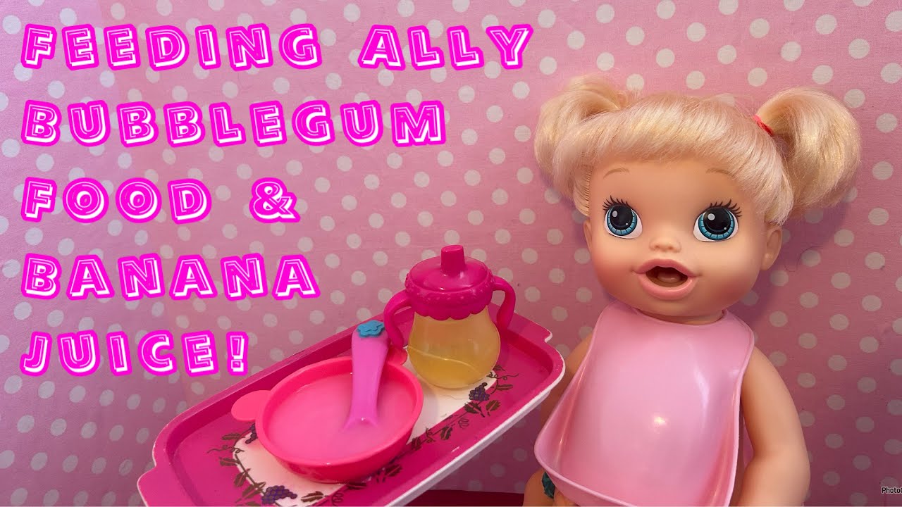 A Very Confusing Feeding with Baby Alive Ally