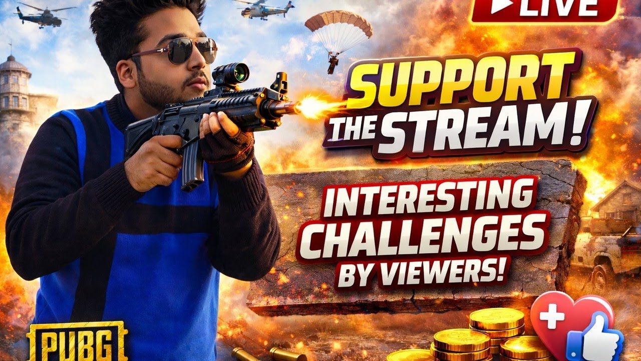 sleeping mode stream | kalandar live gaming | Pubg live stream