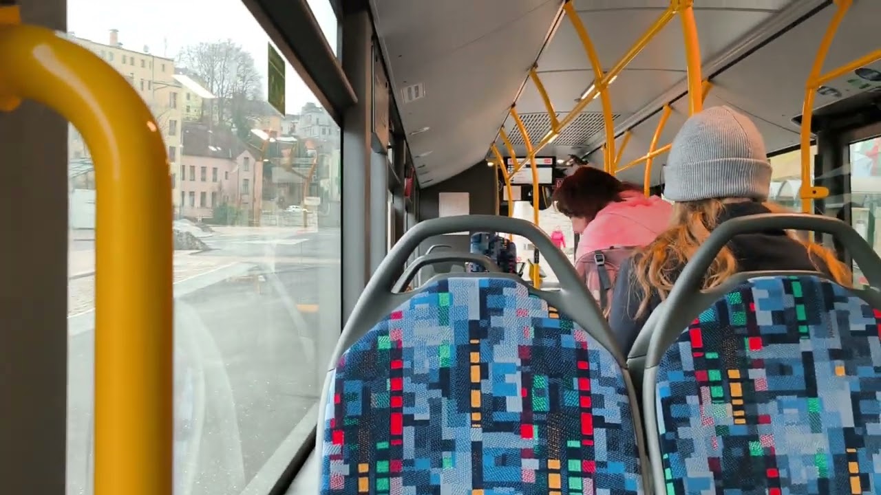 Valentýnská projížďka linkou |114| - MHD Jablonec nad Nisou 