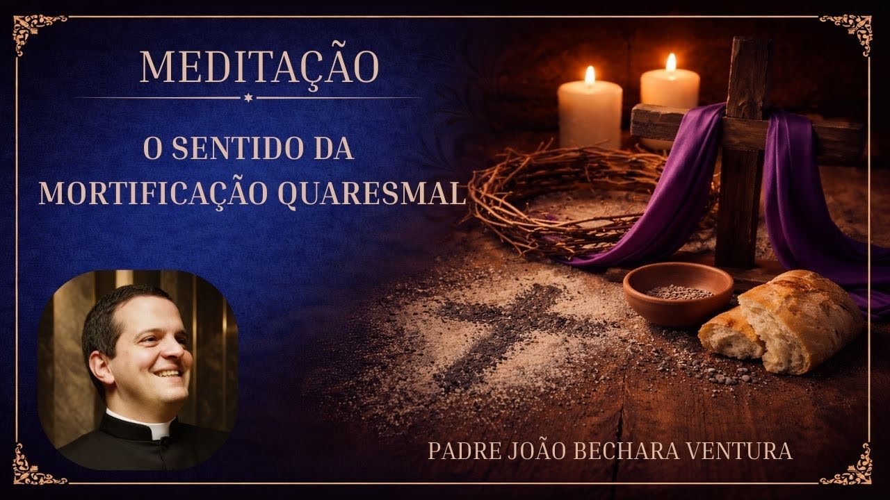 Meditação realizada  nesta quinta-feira (19), durante a Adoração ao Santíssimo Sacramento. 