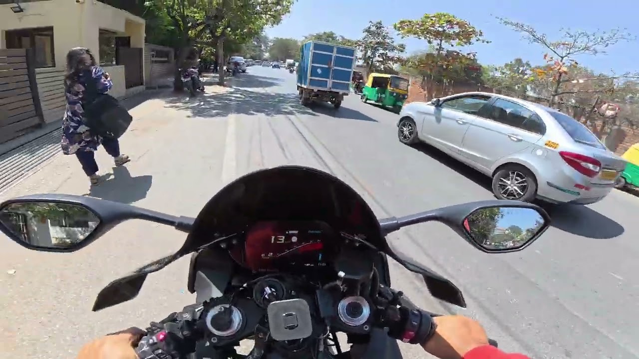 07Feb2026 - BMW S1K Bangalore Biker - Daily Ride - Home To CCD Harlur