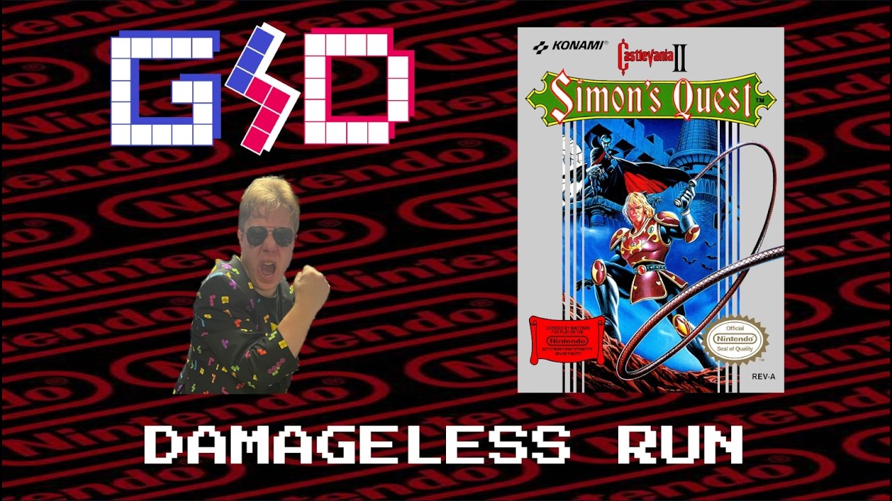Castlevania II: Simon's Quest (Damageless Run)