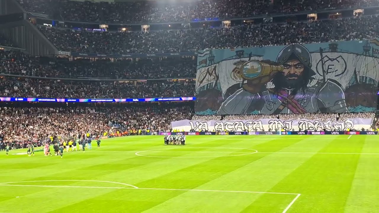 Real Madrid - Manchester City: himno de la Champions (temporada 2025-26)