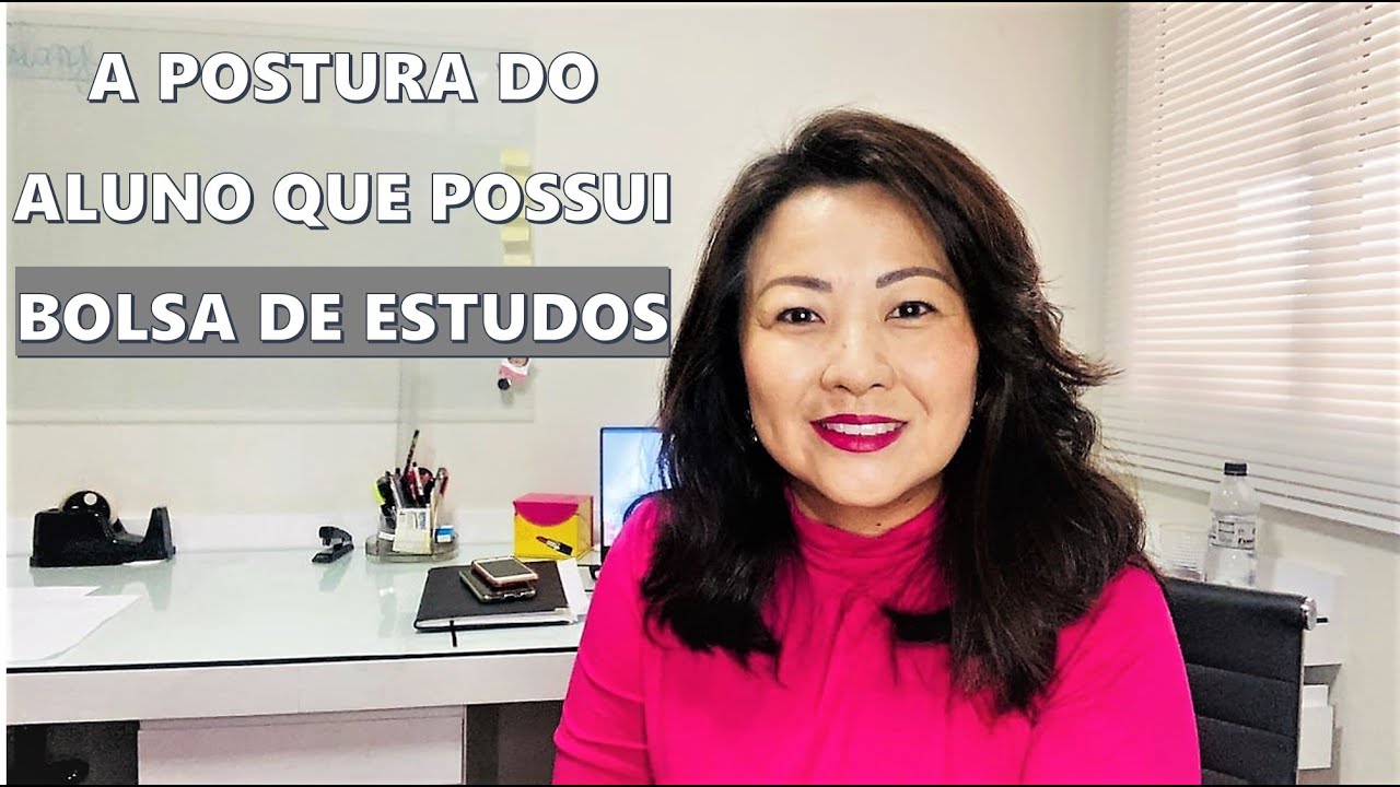 ALUNO BOLSISTA: QUAL A POSTURA RECOMENDADA?