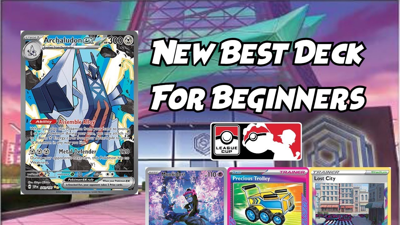 The Best New Deck for First Time Players | Archaludon ex + Munkidori