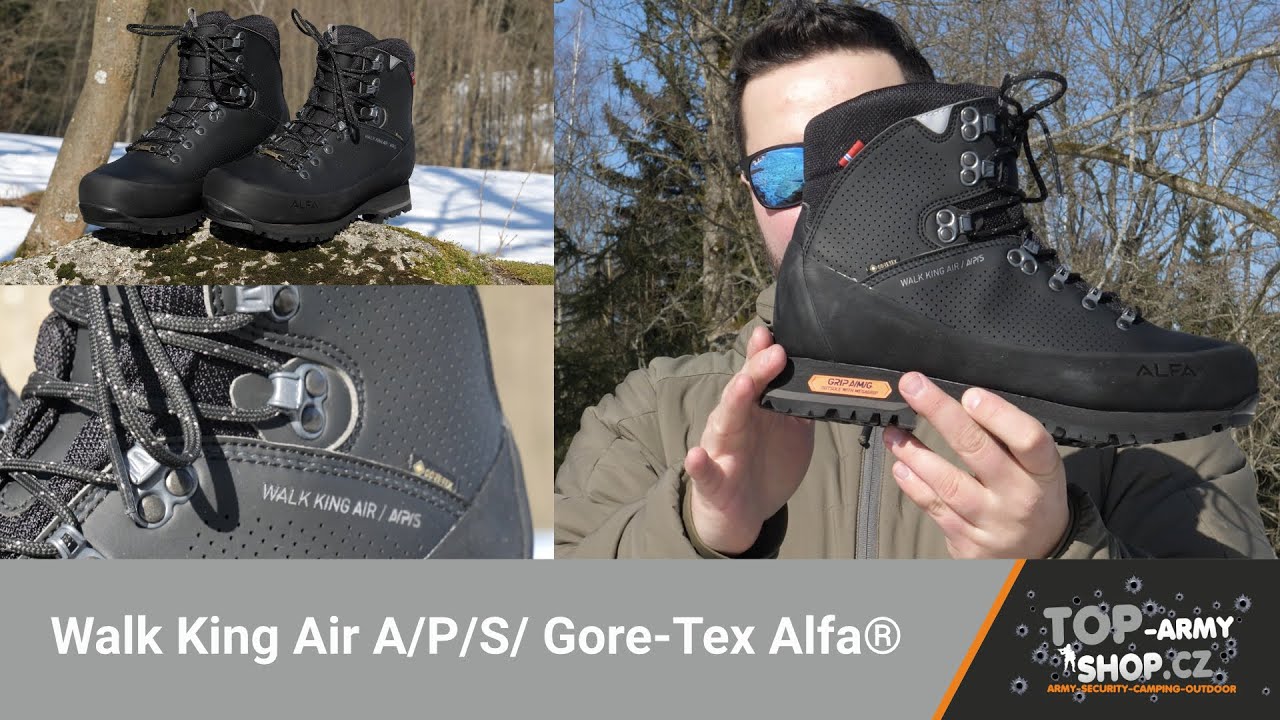 Pánská obuv Walk King Air APS Gore Tex Alfa® Jedny parády z Norska! Rigad