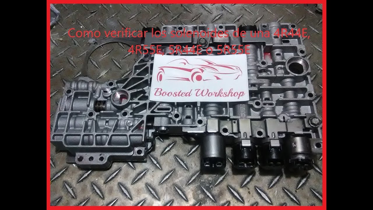 Como verificar los solenoides de transmision 4R44E, 4R55E, 5R44E o 5R55E