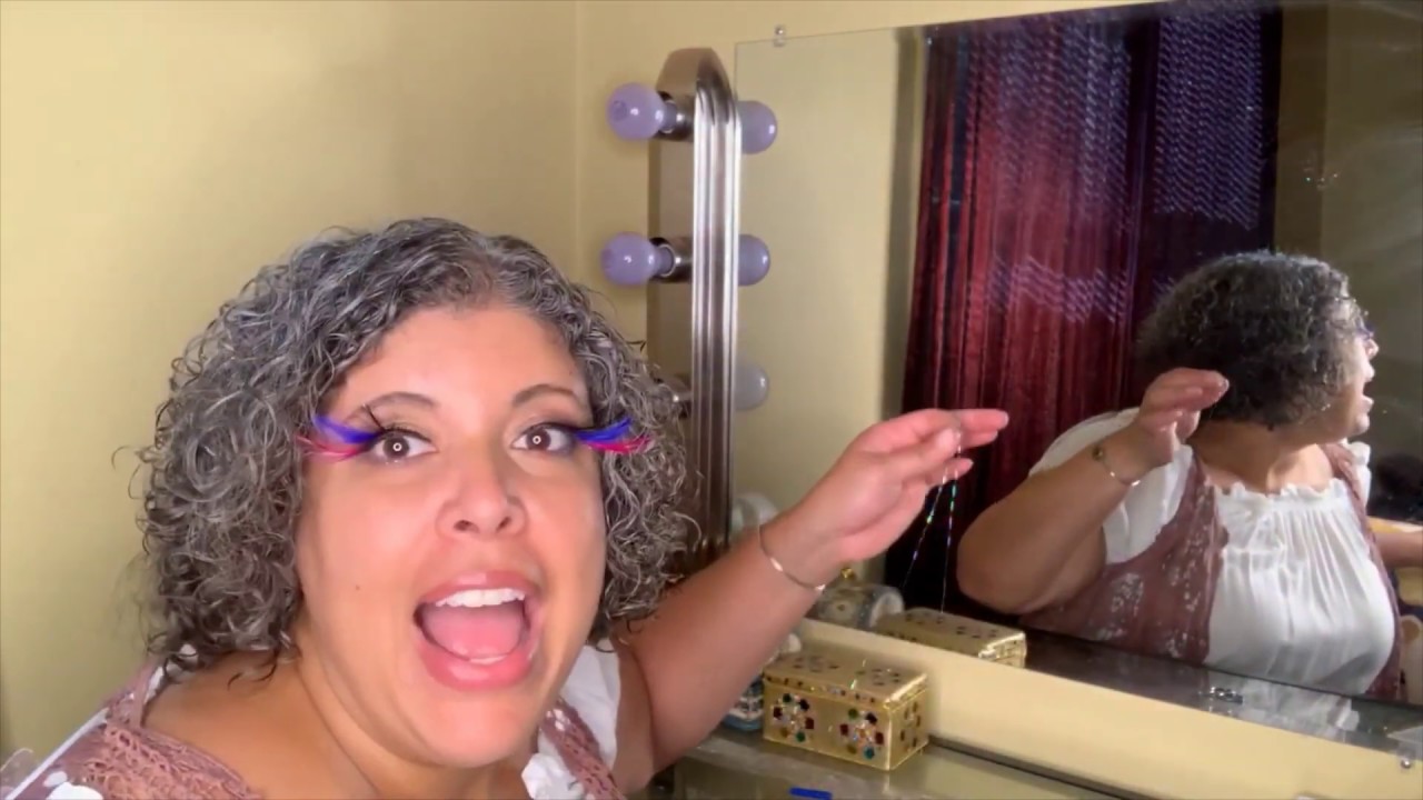 Tie Fairy Hair on yourself