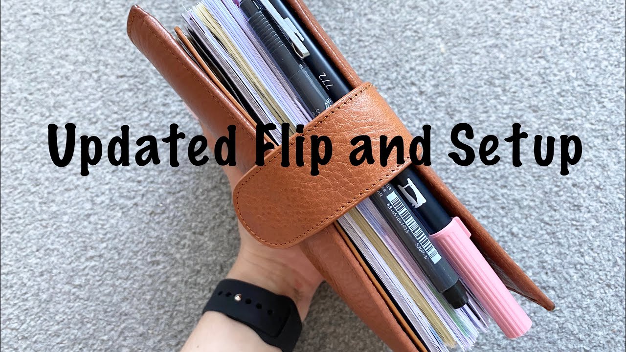 Updated Gillio Compagna Flip and Setup / May 2020 // Pink Planner Girl