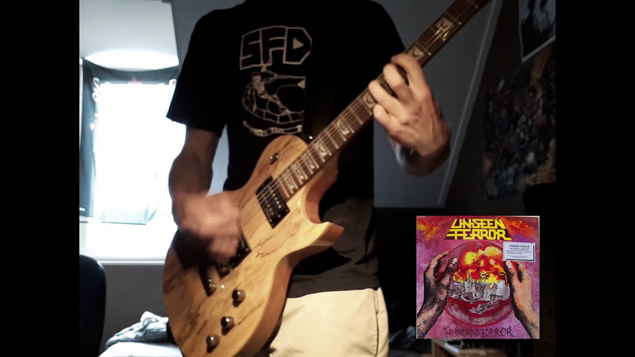 Unseen Terror - Unseen Terror (guitar cover)