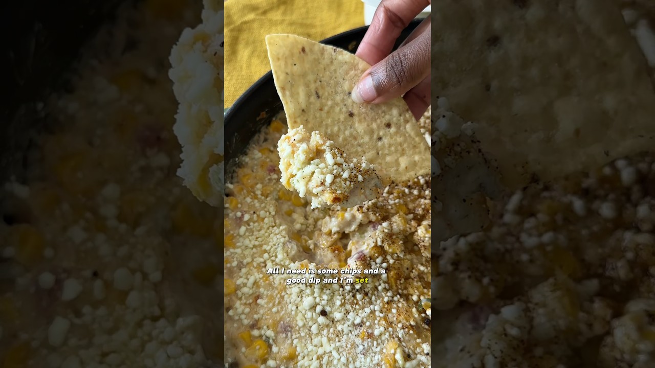 ELOTE DIP 🌽 #recipe