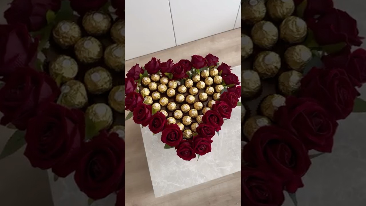 Ferrero ROCHER Bouquet DIY Chocolate GIFT Idea🌹🍫
