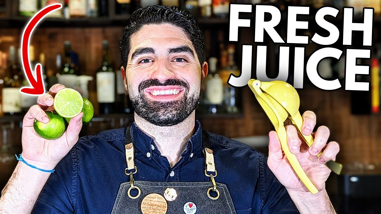 Importance of Fresh Juice in Cocktails | Cocktail Basics