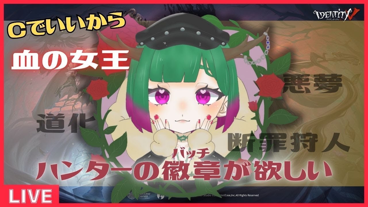 【第五人格】現在認知5236pt❣順位載ってきたし今週で楽になりたいマリーランクマ🦌【だにこ】#vtuber #shorts #縦型配信