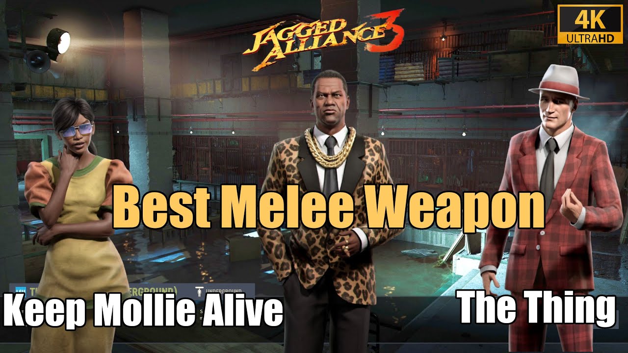 Jagged Alliance 3 - The Best Melee Weapon - Keeping Mollie Alive - Right Hand Man (4k)