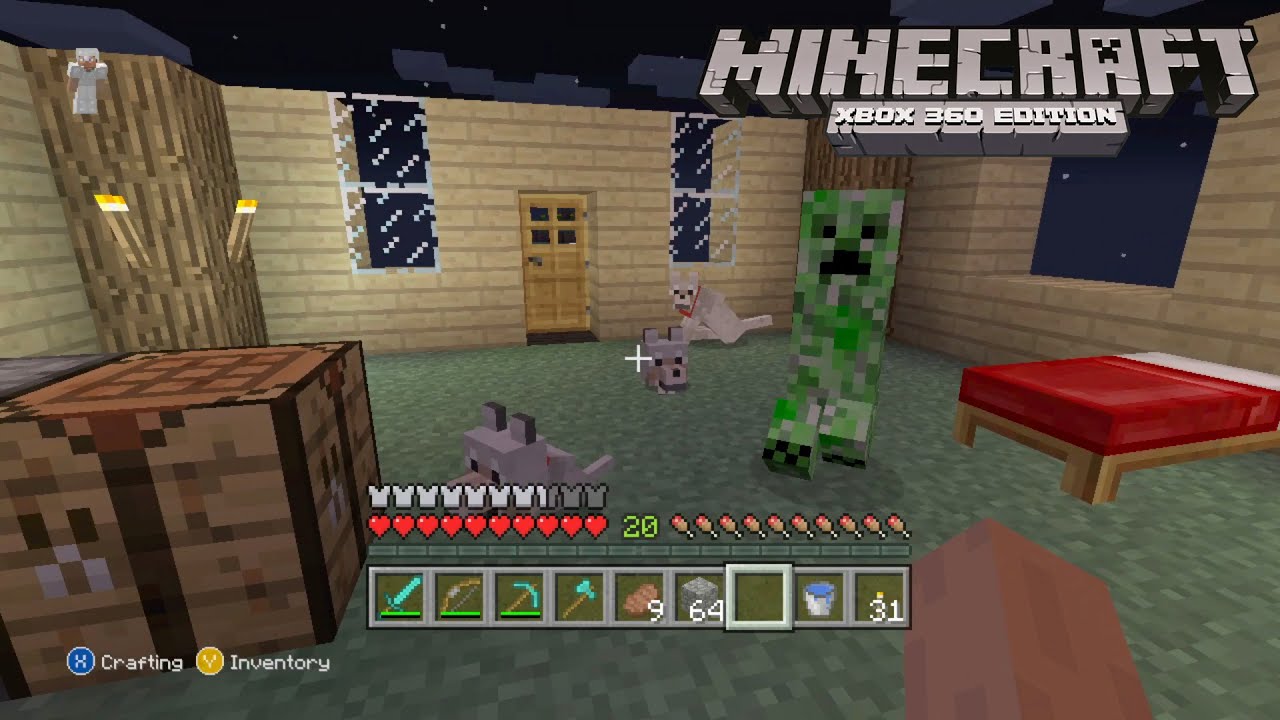 2 Hour Minecraft Xbox 360 Edition Longplay - Nostalgic Gameplay (No Commentary)