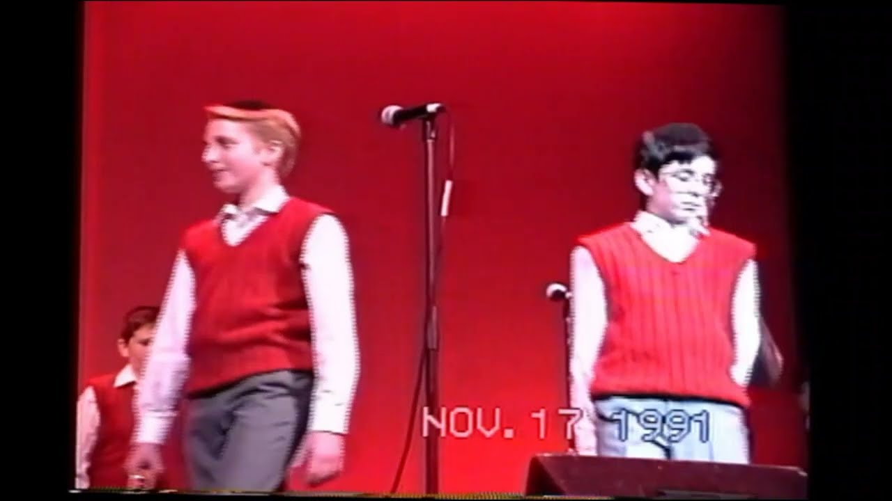 פרחי מיאמי -  Miami Boys Choir 1991 (unreleased footage from the 