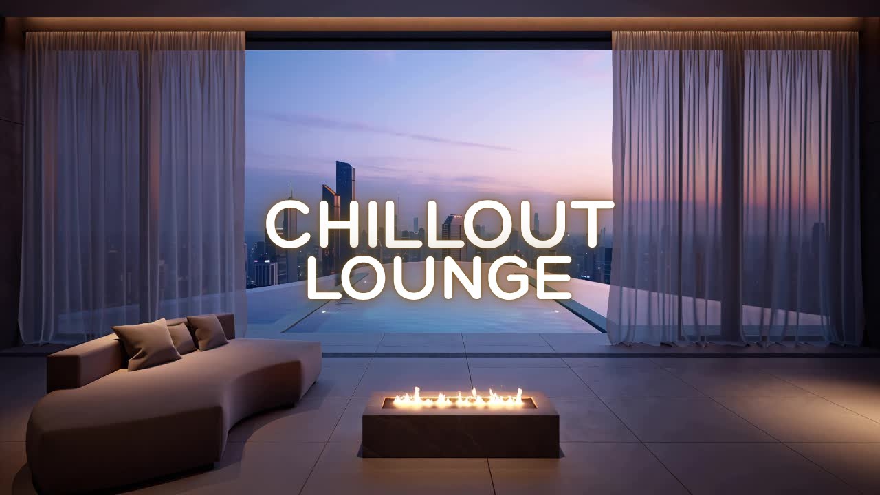 PENTHOUSE LOUNGE 🌃 Smooth Deep House Ambient Mix ✨ Elegant Chillout View