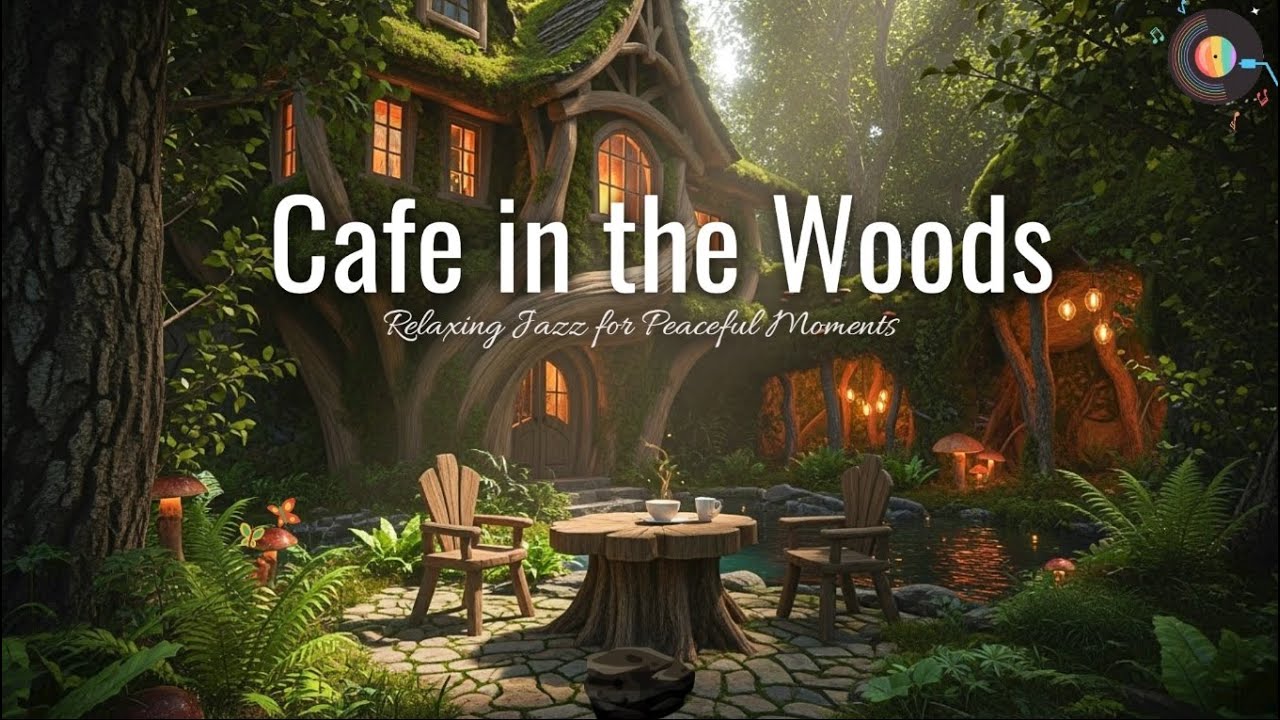 Cafe in the Woods 🍵| 森林系咖啡廳，減輕你的壓力，提升專注力☕｜INSTRUMENTAL  MUSIC  | 作業用BGM